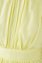 Noon Yellow Midi Dress
